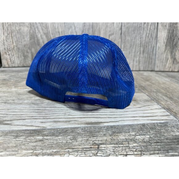 Vintage 90s Barricade Building Products Madhatter Snapback Trucker Hat Snapback - Picture 7 of 7